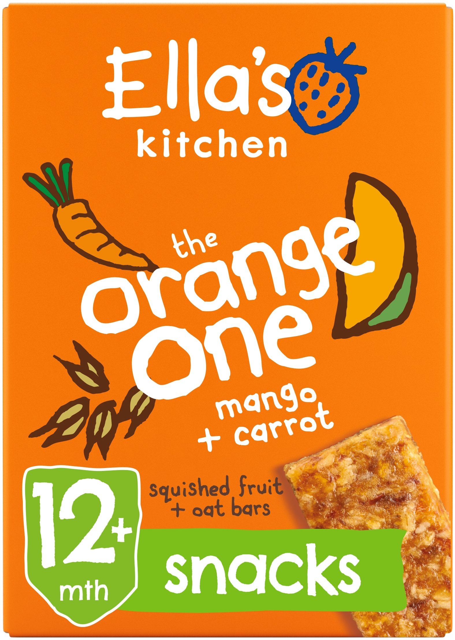Ellas Kitchen the orange one bar box front of pack