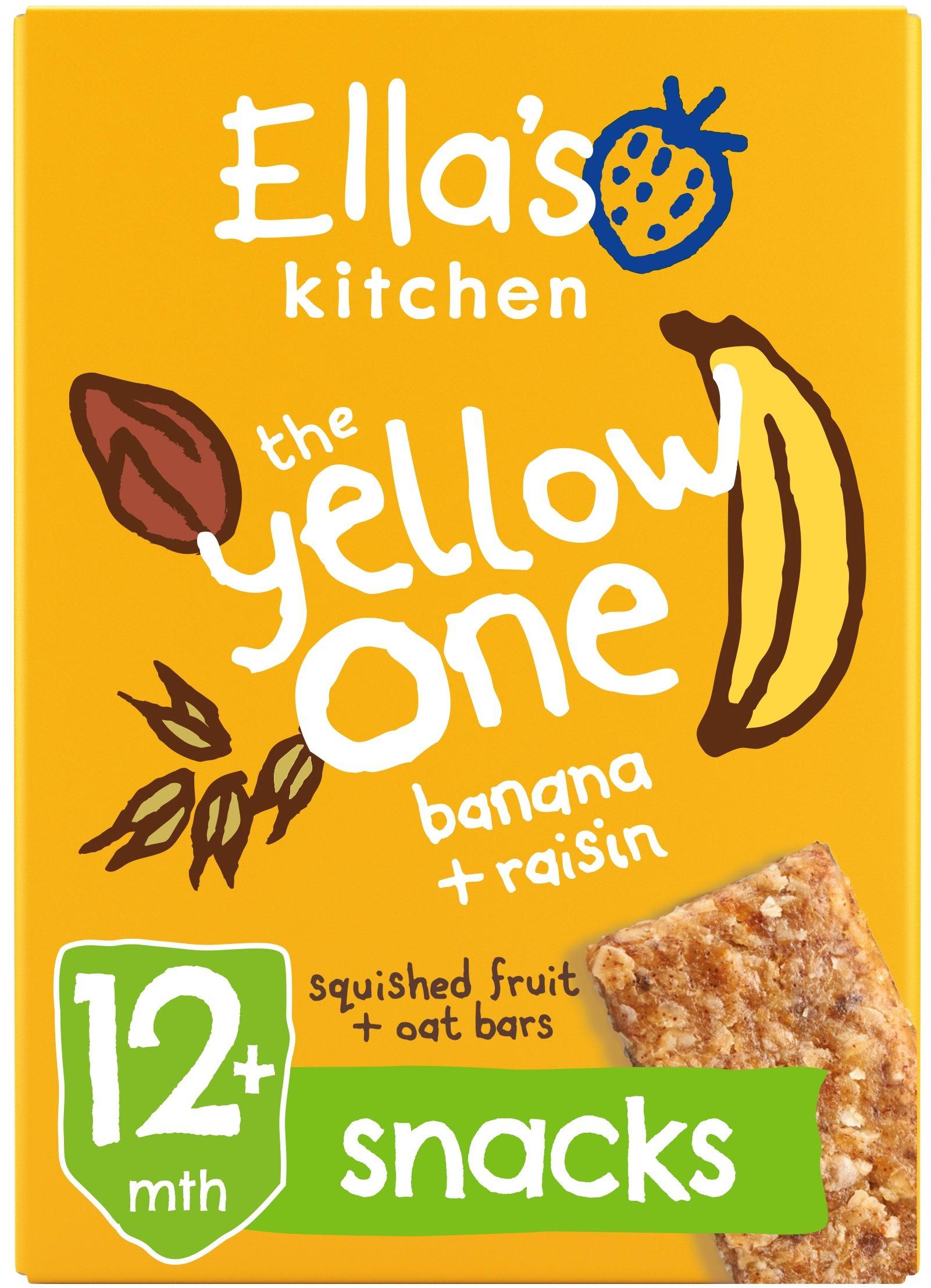 Ellas Kitchen the yellow one bar box front of pack