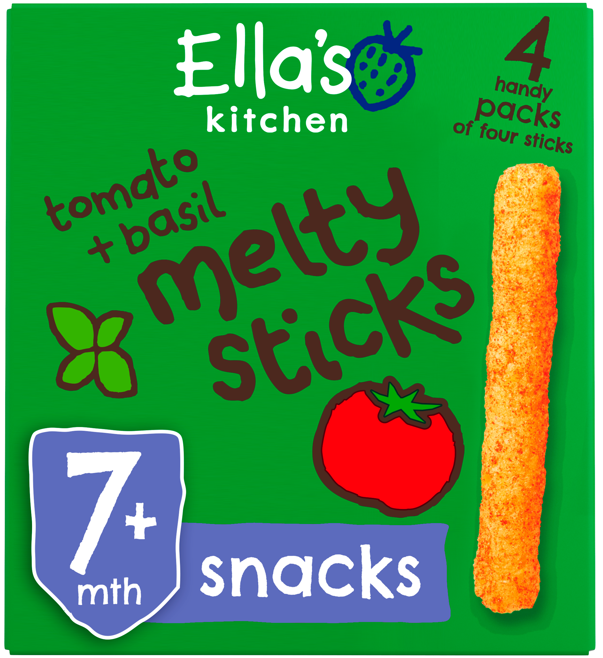 Ellas kitchen melty sticks tomato basil box front of pack O