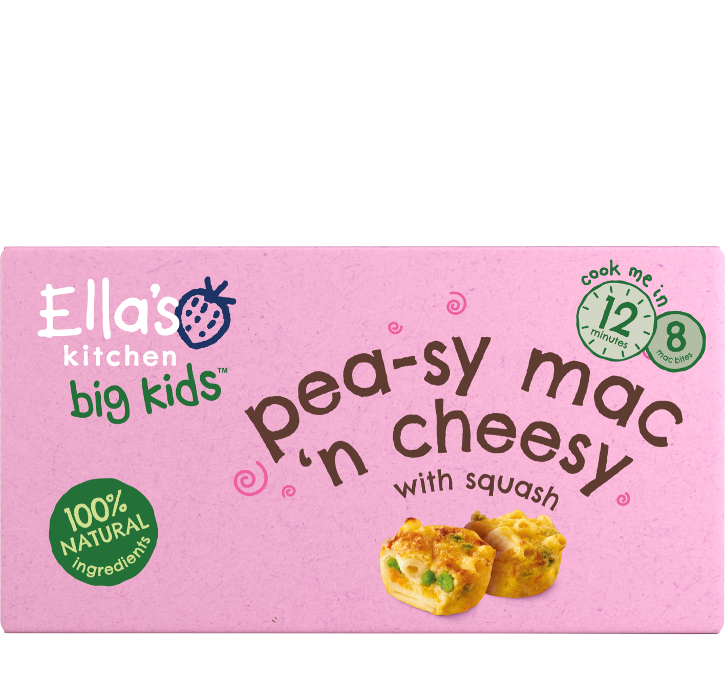 Ellas kitchen peasy mac cheese frozen front of pack 3
