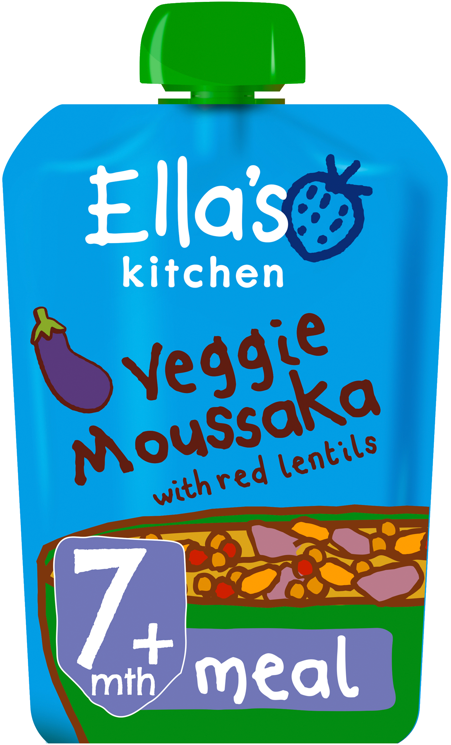 Ellas kitchen veggie moussaka front of pack OP