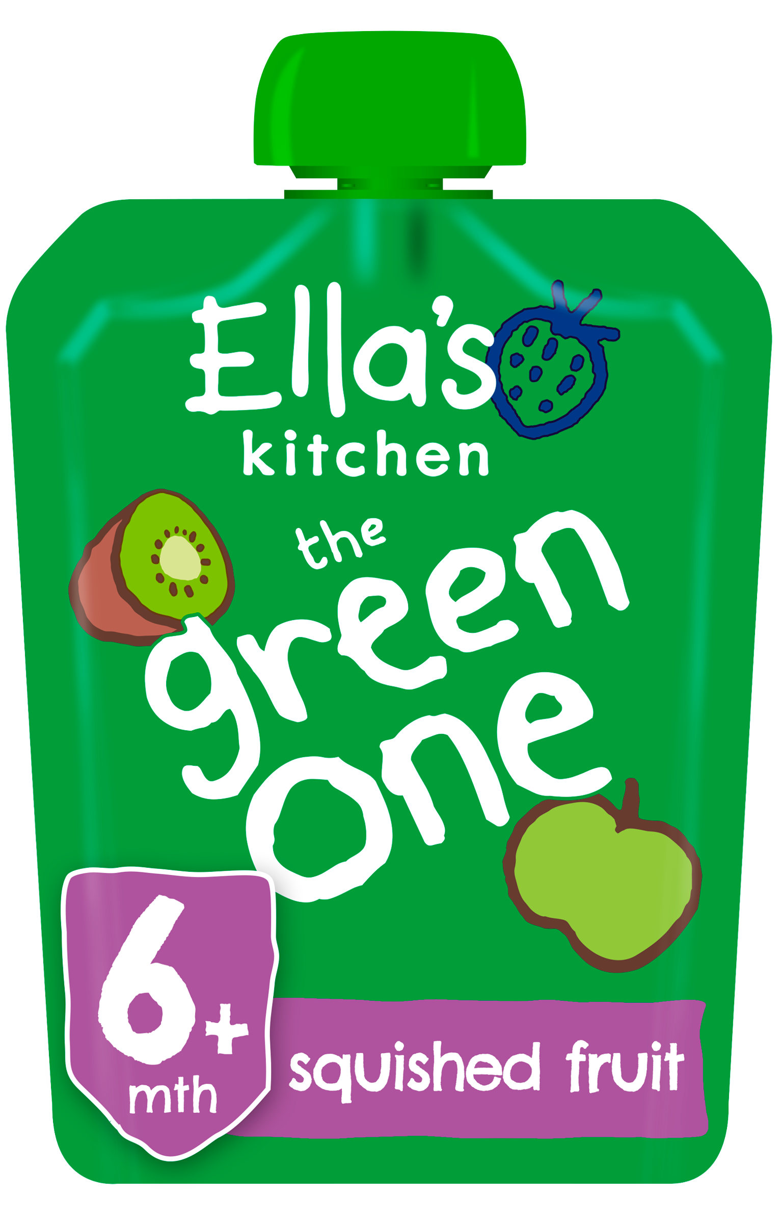 Ellas kitchen The Green one product front of pack pouch O
