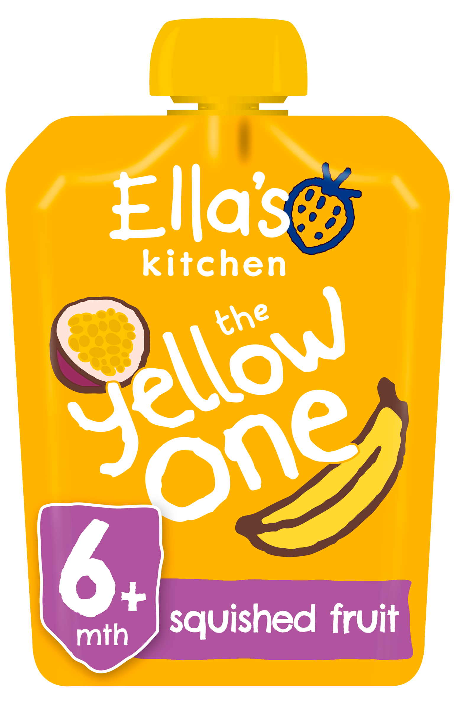 Ellas kitchen The Yellow one product front of pack pouch O