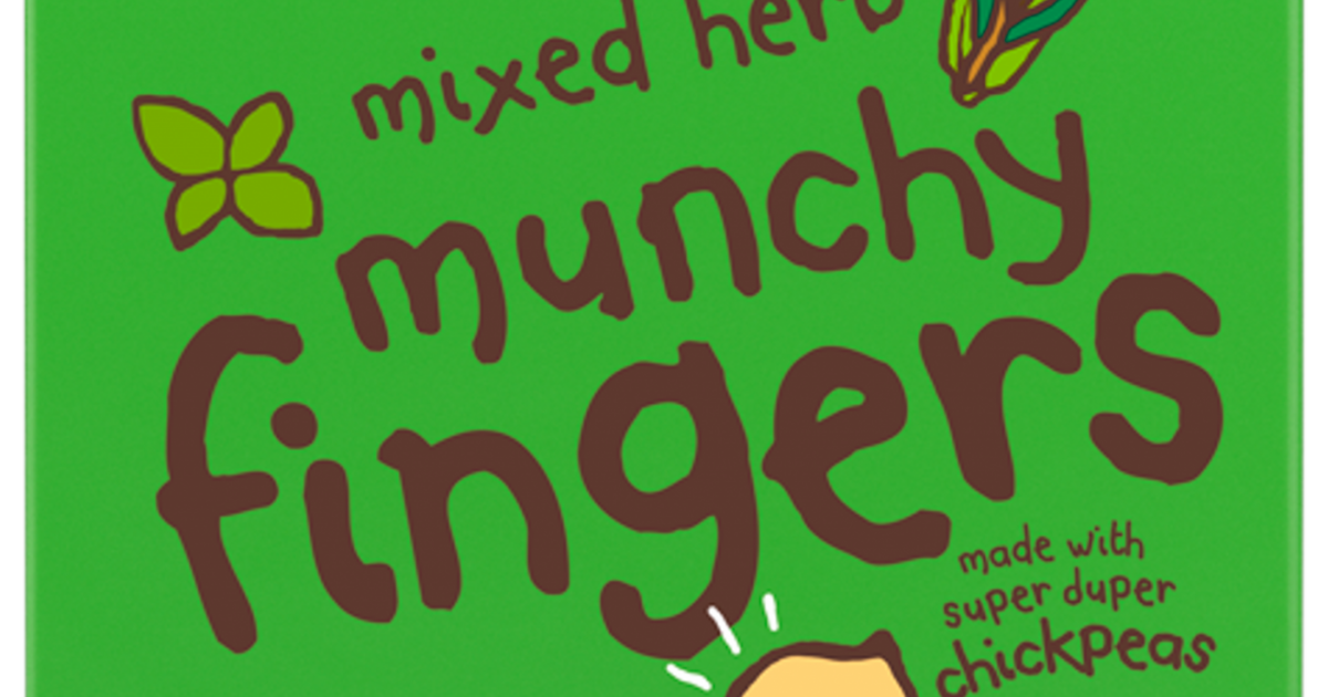 Mixed Herbs Munchy Fingers Baby Snacks Ella's Kitchen