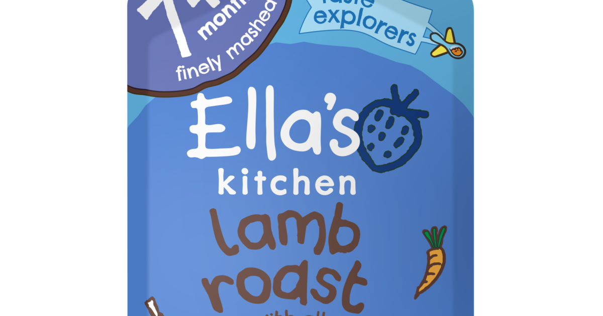 Lamb Roast Dinner Baby Meal 7+ months Ella's Kitchen