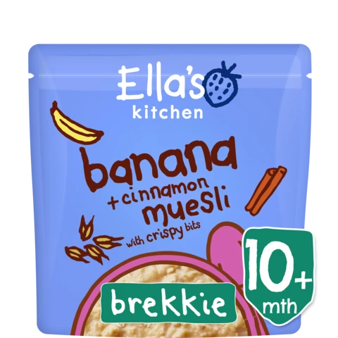 Banana cinnamon muesli
