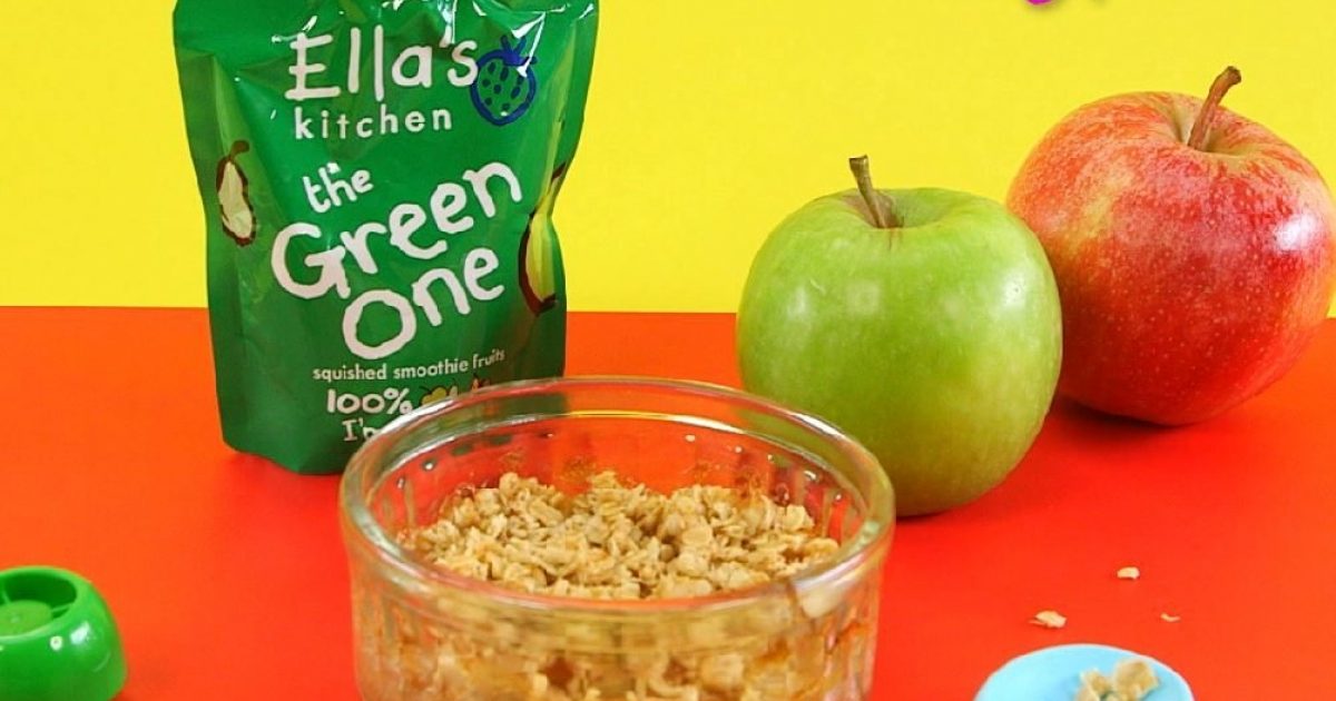 Easy Apple Crumble Recipe for Babies | Ella's Kitchen