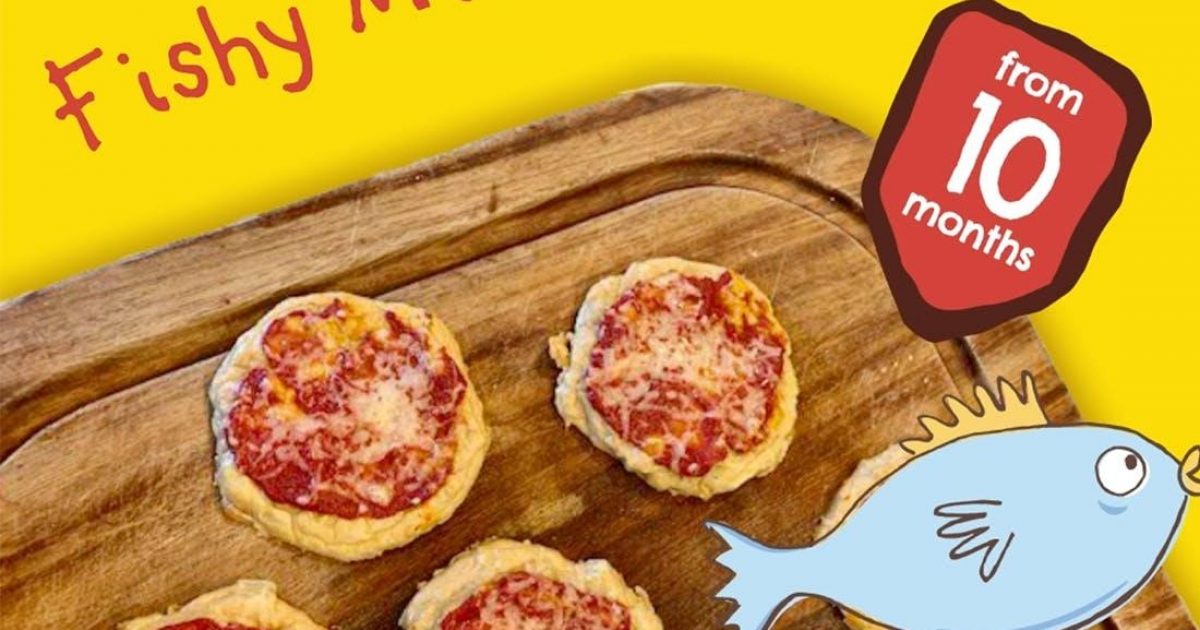 Fishy Mini Pizza Recipe for Babies | Ella's Kitchen
