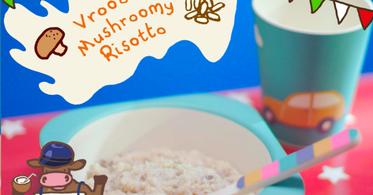 Mushroom Risotto Recipe for Babies | Ella's Kitchen