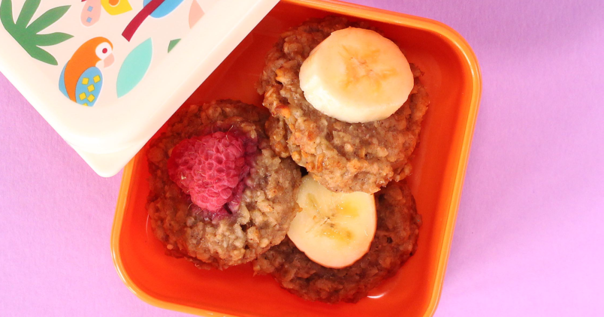 Baked Banana Oaty Bites | Weaning Recipe | Ella's Kitchen