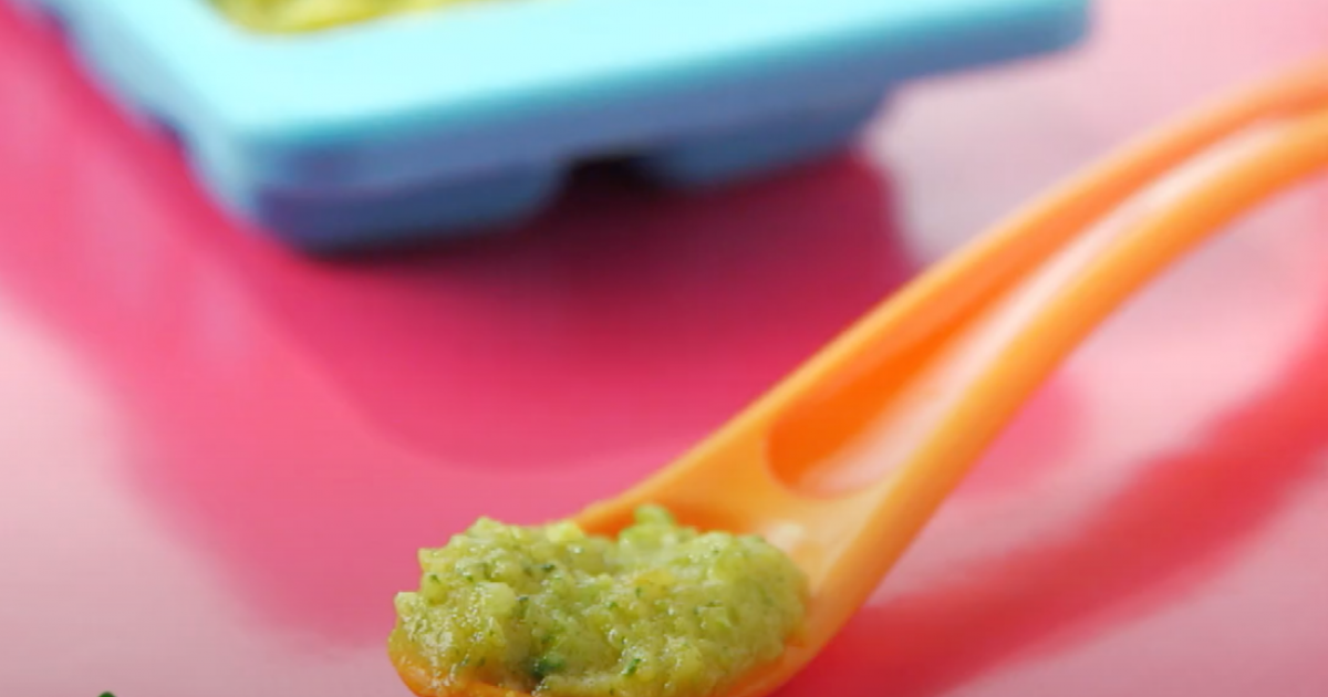 Broccoli + Sweet Potato Puree Recipe Ella's Kitchen