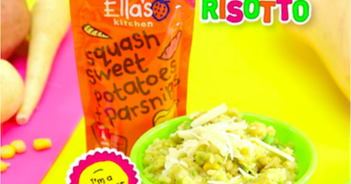 Veggie Risotto Recipe for Babies | Ella's Kitchen