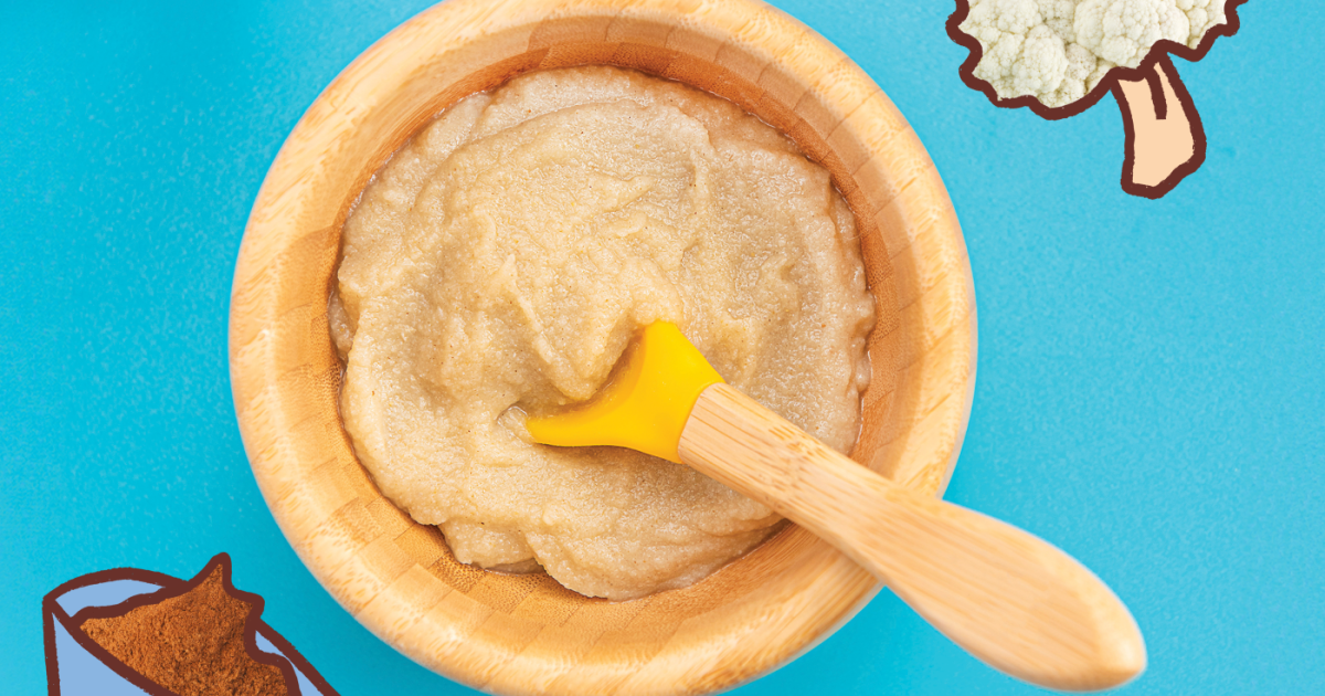 Cauliflower and Cumin Puree Recipe for Babies | Ella's Kitchen