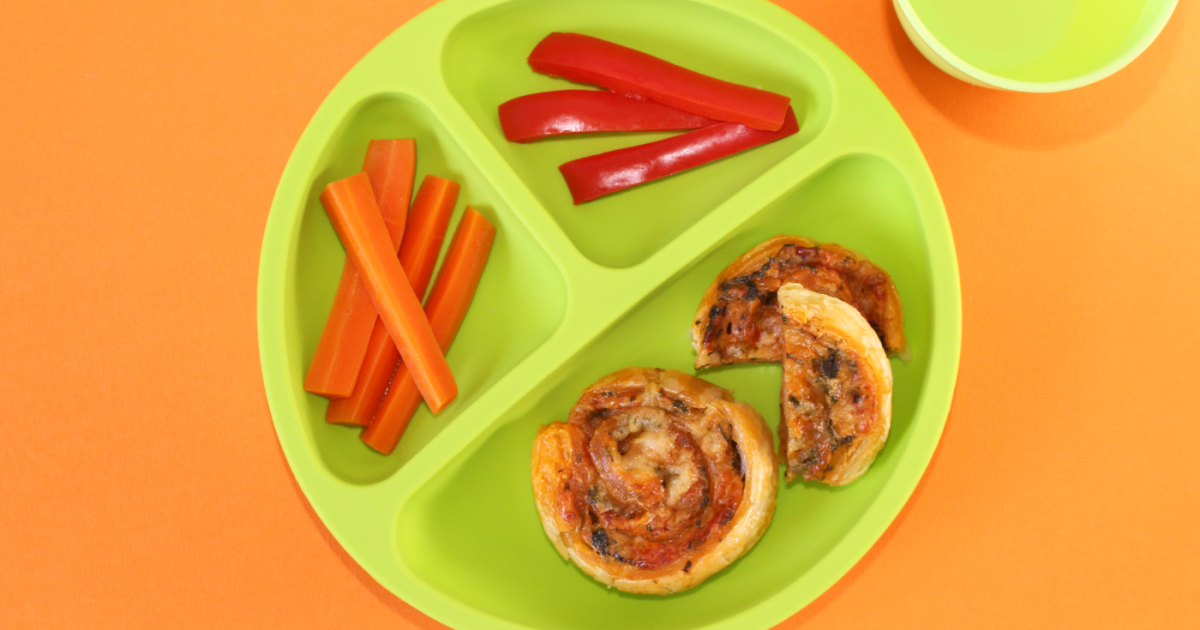 Pizza Pinwheel Puffs | Baby Recipe | Ella's Kitchen