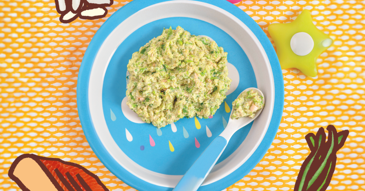 Creamy Salmon Recipe for Babies | Ella's Kitchen